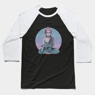 Buddha with cat 2 Baseball T-Shirt